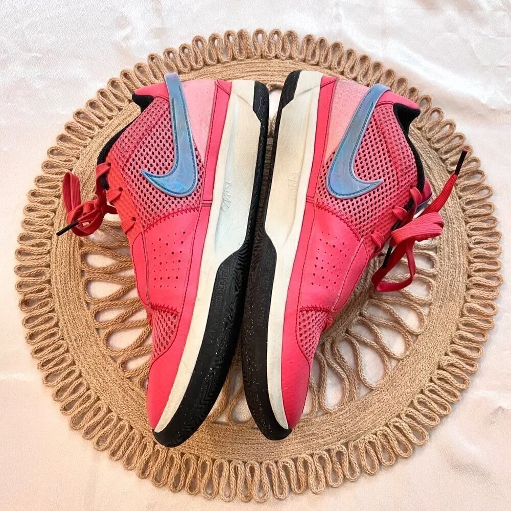 Nike Ja 1 Ember Glow Red Low Top Sneakers Size 8.5 DR8785-800